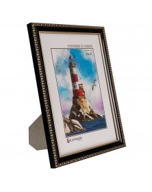 Ф/Рамка PLATINUM пласт.15*21   КАМЕЯ- Черный    (26)