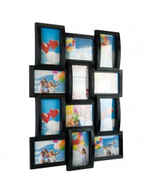 Мультирамка на  12 фото   BIN-1122762-Black-Чёрный..