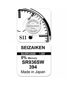 Батарейка SEIZAIKEN 394 (SR936SW) Silver Oxide 1.55V (1/10/100).. Батарейка SEIZAIKEN 394 (SR936SW) Silver Oxide 1.55V (1/10/100)..