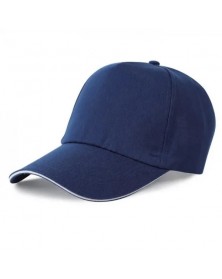 Бейсболка Sandwich Light Темно-синяя с белым кантом.. Бейсболка Sandwich Light Темно-синяя с белым кантом..