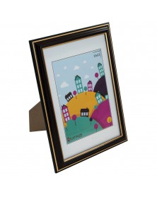 Ф/Рамка PLATINUM пласт.15*21   ОФИС (287) Тёмно-коричневый/Бук     (24)