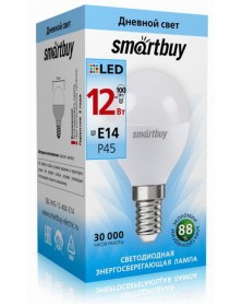 Лампа светодиодная SmartBuy (LED) P45- 12W-4000K E14 Днвной свет.. Лампа светодиодная SmartBuy (LED) P45- 12W-4000K E14 Днвной свет..