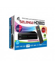 Приставка для цифрового TV DVB-T2 Selenga (HD 980D)..
