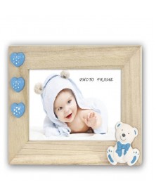 Ф/Рамка из Дерева ZEP  ZE44B  PATTY BLUE 10*10 - BIANCHE  Детская..