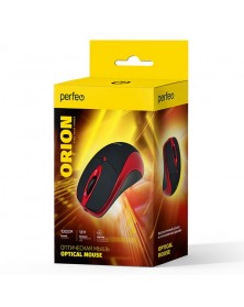 Мышь Perfeo Orion (USB, 1000dpi,Optical) Black-Re.. Мышь Perfeo Orion (USB, 1000dpi,Optical) Black-Re..