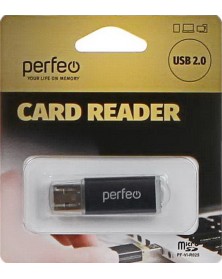 USB-картридер Perfeo (PF-VI-R025 Black) MicroSD Black (PF_C3798).. USB-картридер Perfeo (PF-VI-R025 Black) MicroSD Black (PF_C3798)..