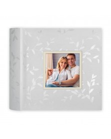 Ф/Альбом 46635 ZEP 200 Фото 10*15  PBW4620  BERCK WHITE Книжный переплёт, c Memo