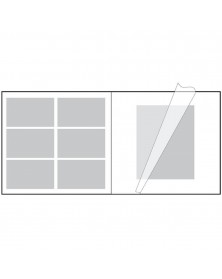 Ф/Альбом 41449 ZEP 30 листов RR32323B  PIERRE BLUE   (32*32см.) Детский с а..