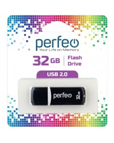 USB Флеш-Драйв  32Gb  Perfeo  C 02 Color Mix..