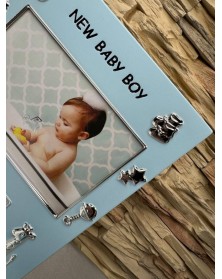 Ф/Рамка POLDOM  CK-603 N 10*15-BL  металлическая Детская..