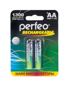 Аккумулятор PERFEO R6 AA BL2 NI-MH 1300mAh 1.2v (2/20).. Аккумулятор PERFEO R6 AA BL2 NI-MH 1300mAh 1.2v (2/20)..