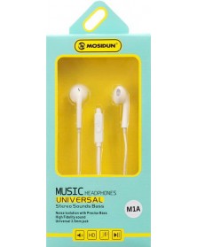 Гарнитура Mosidun M   1A                   (Внутриканальная)  (10) White  H..