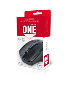 Мышь Smart Buy  303 AG-K               (Nano,1000dpi,Optical) Black Беспров..