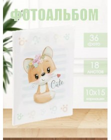 Ф/Альбом  Pioneer  (122092)    36 ф 10*15 Детский, ПП карм.,мягкая обложка ..