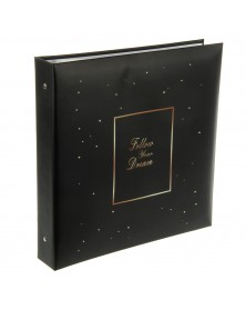 Ф/Альбом  Pioneer  (122122)  500 ф  10*15см, ПП карм, пер-т 3-кольца, Нейтр..