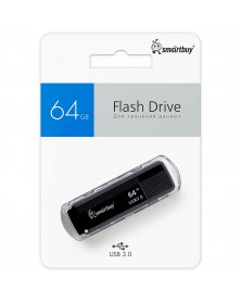 USB Флеш-Драйв  64Gb  Smart Buy Dock Black USB 3.0..