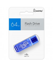 USB Флеш-Драйв  64Gb  Smart Buy Glossy Color Mix USB 3.0..