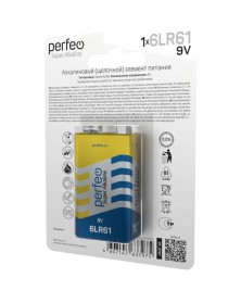 Батарейка Крона PERFEO 6LR61-1BL (20/120) Super Alkaline.. Батарейка Крона PERFEO 6LR61-1BL (20/120) Super Alkaline..