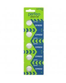 Батарейка PERFEO           CR1632  ( 5BL)(100) Lithium Cell  3 V..