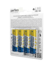 Батарейка PERFEO LR6 Alkaline ( 4BL)(120)(360) Super Alkalin.. Батарейка PERFEO LR6 Alkaline ( 4BL)(120)(360) Super Alkalin..