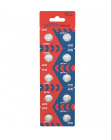 Батарейка PERFEO G10 (10BL)(1600) 389/LR1130/LR54/189/GP89A/SR1130.. Батарейка PERFEO G10 (10BL)(1600) 389/LR1130/LR54/189/GP89A/SR1130..