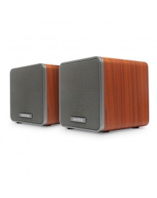 Колонки Smart Buy (SBA 4700)                2.0 (2*   3W)  Cubes Дерево, Br..