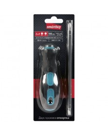 Отвертка Двухсторонняя Smartbuy (SBT-SCN-2P7) с переставной битой, PH2, SL6..