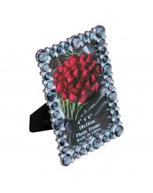 Ф/Рамка пластик 5179-46 Черная с глазурью и стразами 10*15 .. Ф/Рамка пластик 5179-46 Черная с глазурью и стразами 10*15 ..