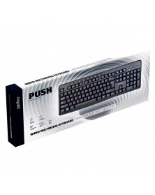 Клавиатура Perfeo  Push                                    (USB,M-M) Black ..