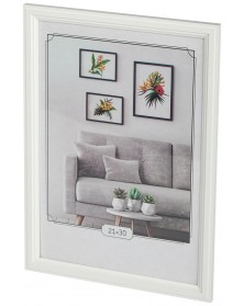 ФотоРамка IA  МДФ  21*30  C22  Белый, вставка  ПЭТ              (12)..