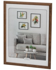 ФотоРамка IA  МДФ  30*40  C22  Мокко, вставка  ПЭТ              (4/20)..