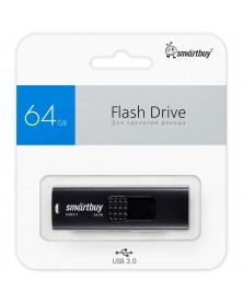 USB Флеш-Драйв  64Gb  Smart Buy Fashion Black USB 3.0..