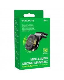 Автодержатель Borofone BH 40 Kyle для смартфона, на воздуховод, магнитный, ..