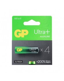 Батарейка GP ULTRA PLUS G-tech LR6 Alkaline 1,5 V ( 4BL) (40)(320).. Батарейка GP ULTRA PLUS G-tech LR6 Alkaline 1,5 V ( 4BL) (40)(320)..