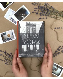 Ф/Альбом  PL-020-2   100 фото  10*15  с кармашками, Travel traces, Нью-Йорк..