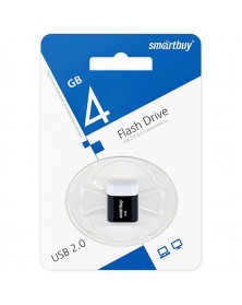 USB Флеш-Драйв    4Gb  Smart Buy Lara Color Mix..