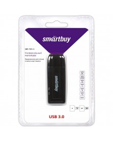 USB-картридер  SmartBuy  (SBR  -705-K) Black  USB 3.0..
