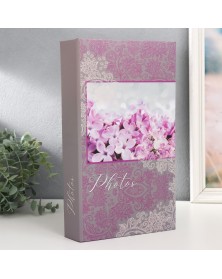 Ф/Альбом  PL-001-4   300 фото  10*15  с кармашками, Bloom, Сирень    (12) ..