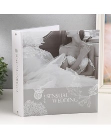 Ф/Альбом  PL - 006-1  SA-50 Магн.листов, на кольцах  (23*28)  Sensual weddi..