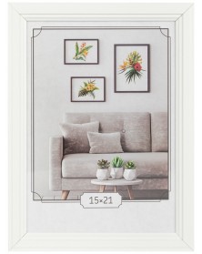 ФотоРамка IA МДФ 15*21 C22 Белый, вставка ПЭТ (12).. ФотоРамка IA МДФ 15*21 C22 Белый, вставка ПЭТ (12)..