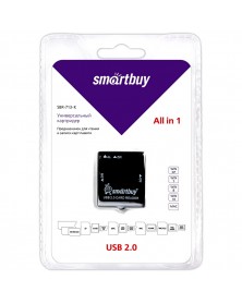 USB-картридер  SmartBuy  (SBR  -713-K) Black..