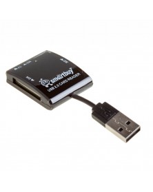 USB-картридер  SmartBuy  (SBR  -713-K) Black..