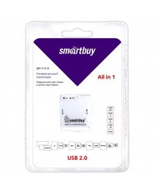 USB-картридер  SmartBuy  (SBR  -713-W) White..