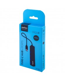 Type-C USB-концентратор Perfeo (PF-H039 Black) 4 порта (PF_D0787).. Type-C USB-концентратор Perfeo (PF-H039 Black) 4 порта (PF_D0787)..