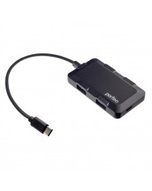 Type-C USB-концентратор Perfeo (PF-H046 Black) 4 порта (PF_D0802)..