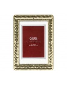 Ф/Рамка  FFM - 5591  Металл 10*15  Золотая..