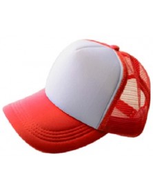 Бейсболка Trucker классическая Красная (сетка).. Бейсболка Trucker классическая Красная (сетка)..
