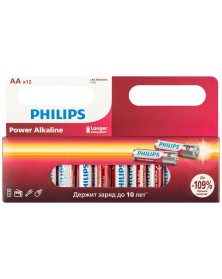 Батарейка PHILIPS LR6 AA Alkaline ( 12BL) Power 1.5V P12W-51 (.. Батарейка PHILIPS LR6 AA Alkaline ( 12BL) Power 1.5V P12W-51 (..
