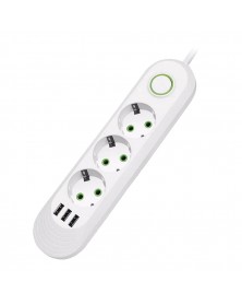 Удлинитель Amper (JH-1071U-2W) 2.0 м 3 розетки (30) White 10A .. Удлинитель Amper (JH-1071U-2W) 2.0 м 3 розетки (30) White 10A ..