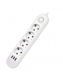 Удлинитель Amper (JH-1072U-2W) 2.0 м 4 розетки (30) White 10A .. Удлинитель Amper (JH-1072U-2W) 2.0 м 4 розетки (30) White 10A ..